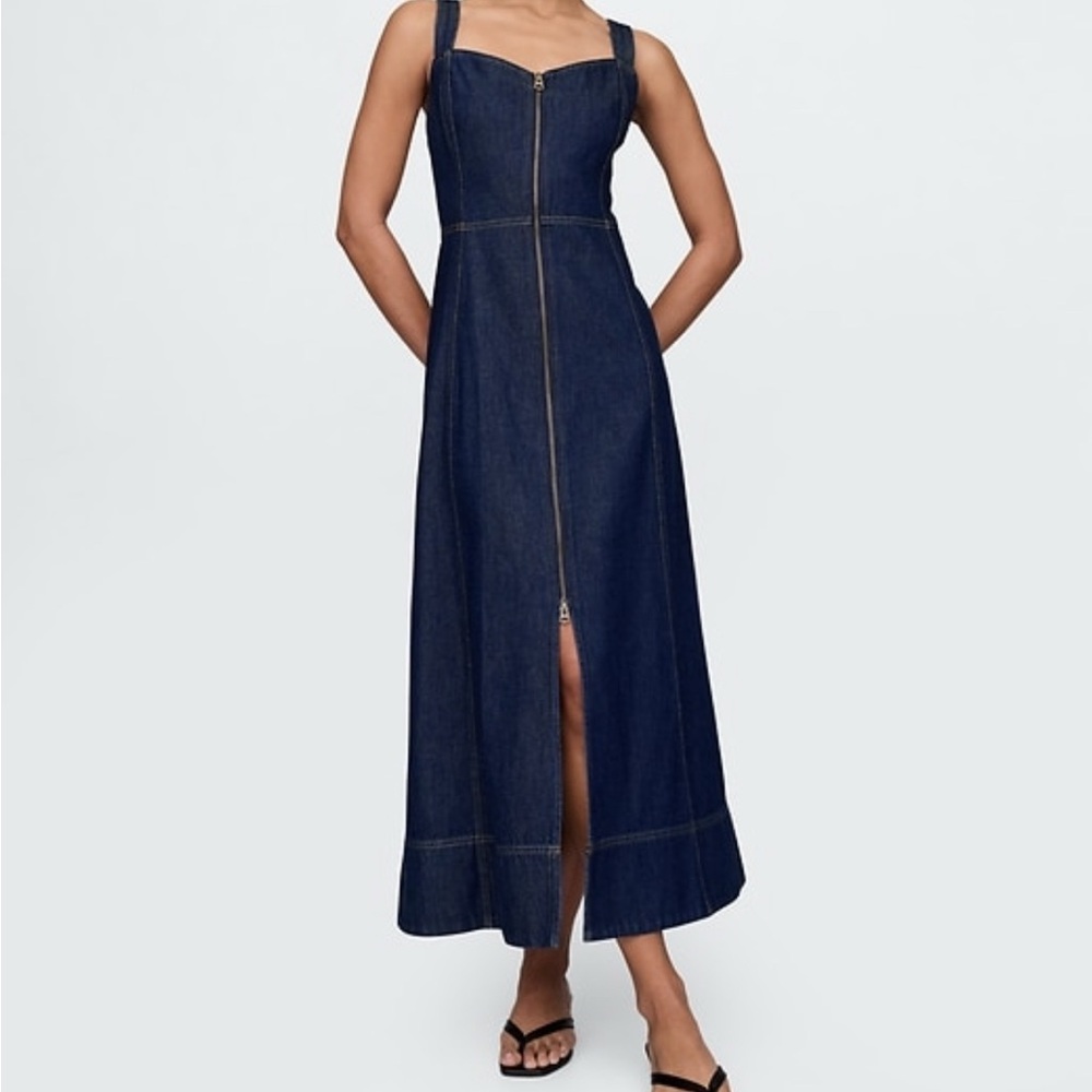 GAP Dark Blue Maxi Dress